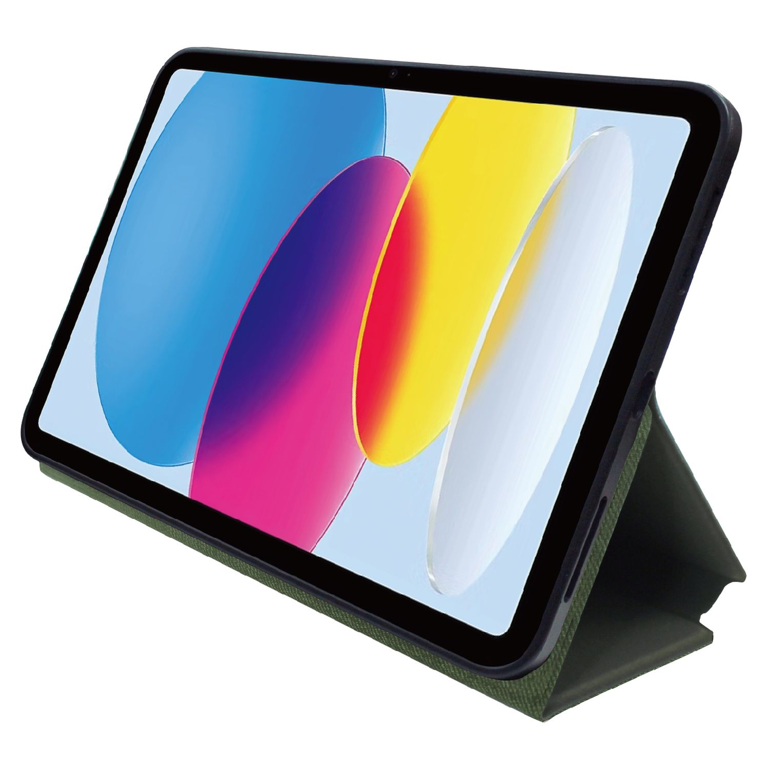 Voir la diapositive 2 : QILIVE Protection tablette pour Apple iPad 10.9 pouces - Kaki