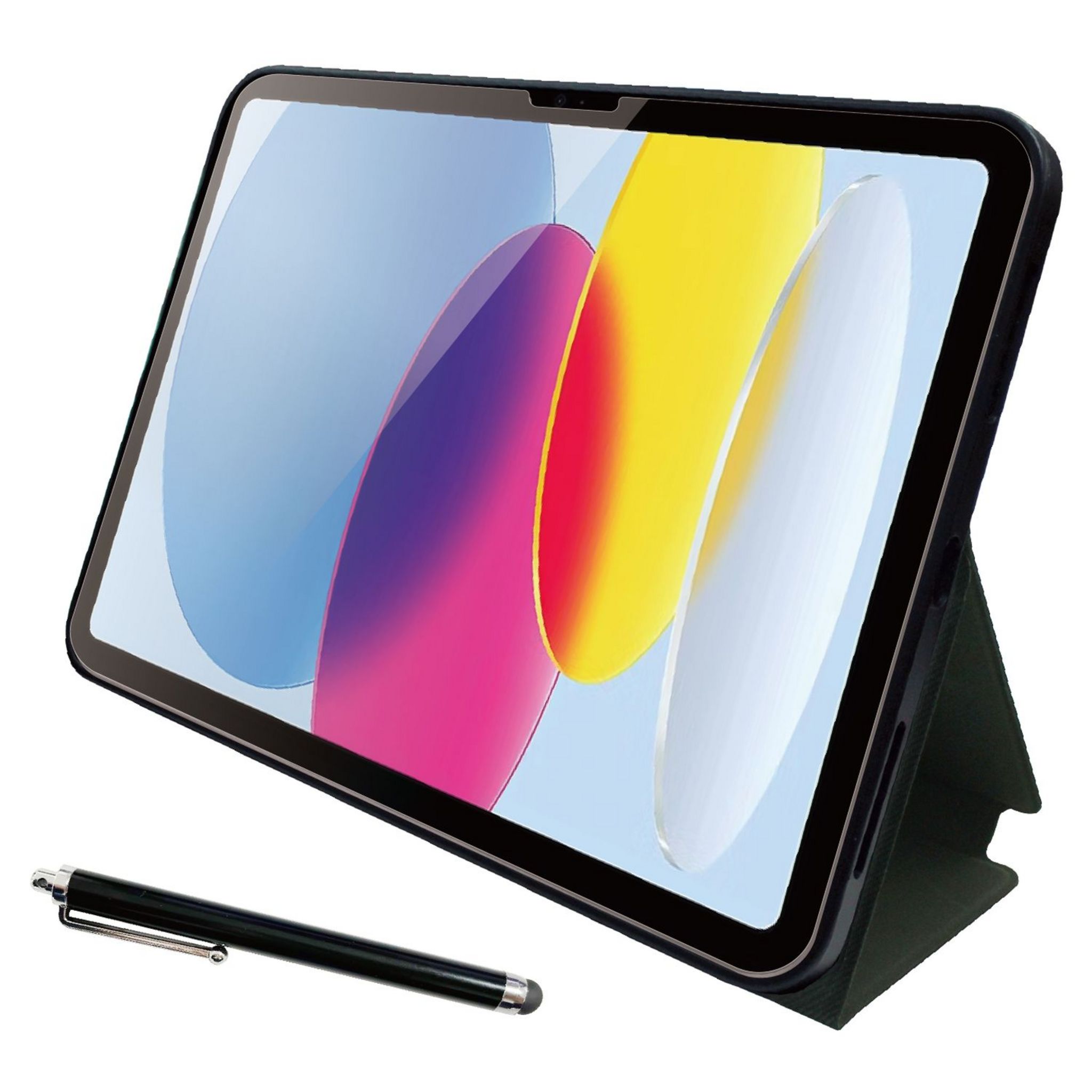 Voir la diapositive 2 : QILIVE Kit de protection pour Apple iPad 10.9 pouces - Noir