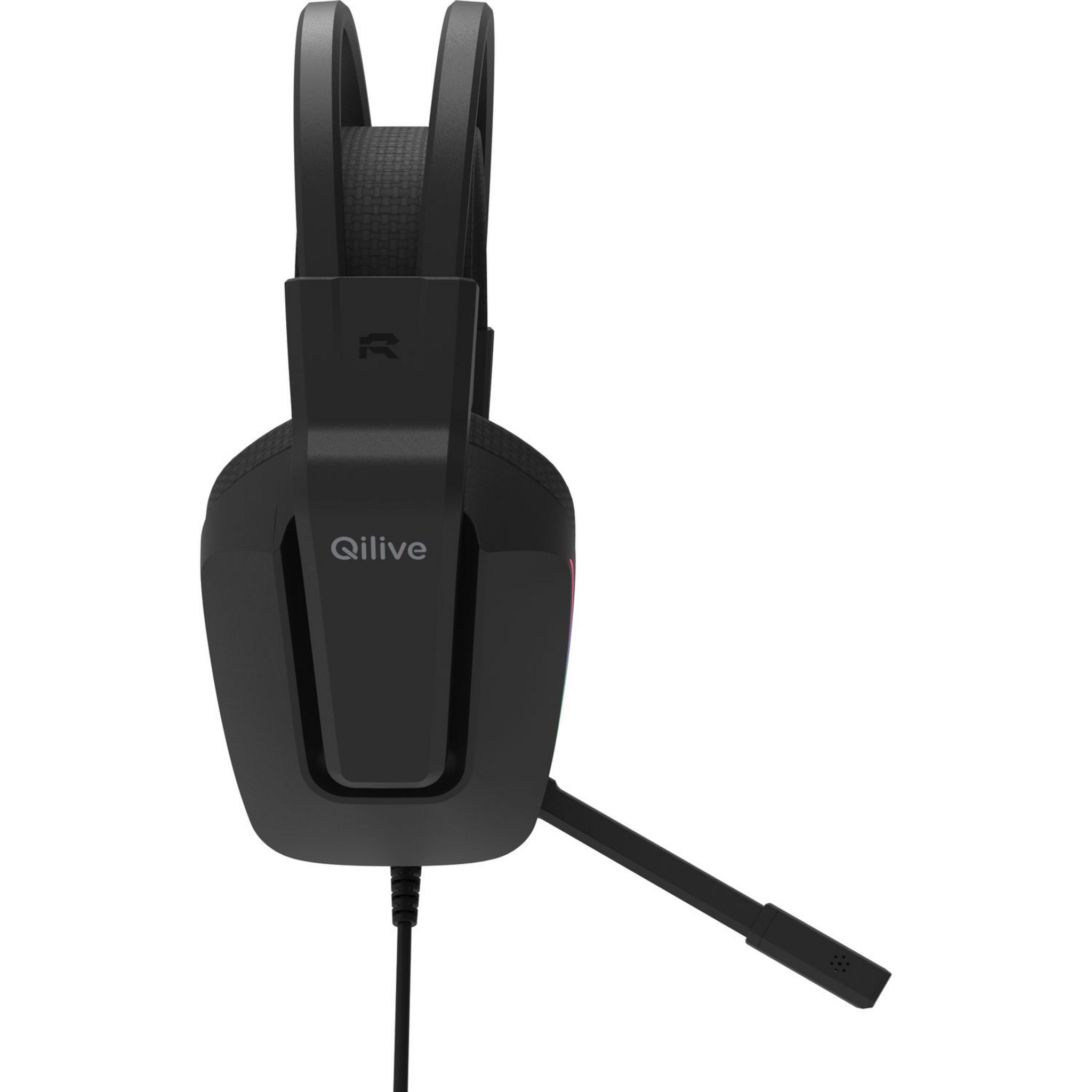 Voir la diapositive 4 : QILIVE Casque Gaming filaire Q3408 - Noir
