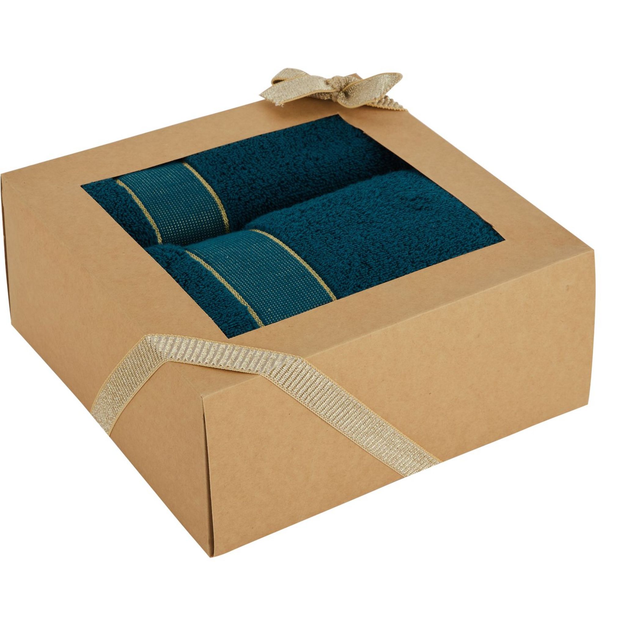 Voir la diapositive 3 : Pack Cadeau 4 Serviettes 500g