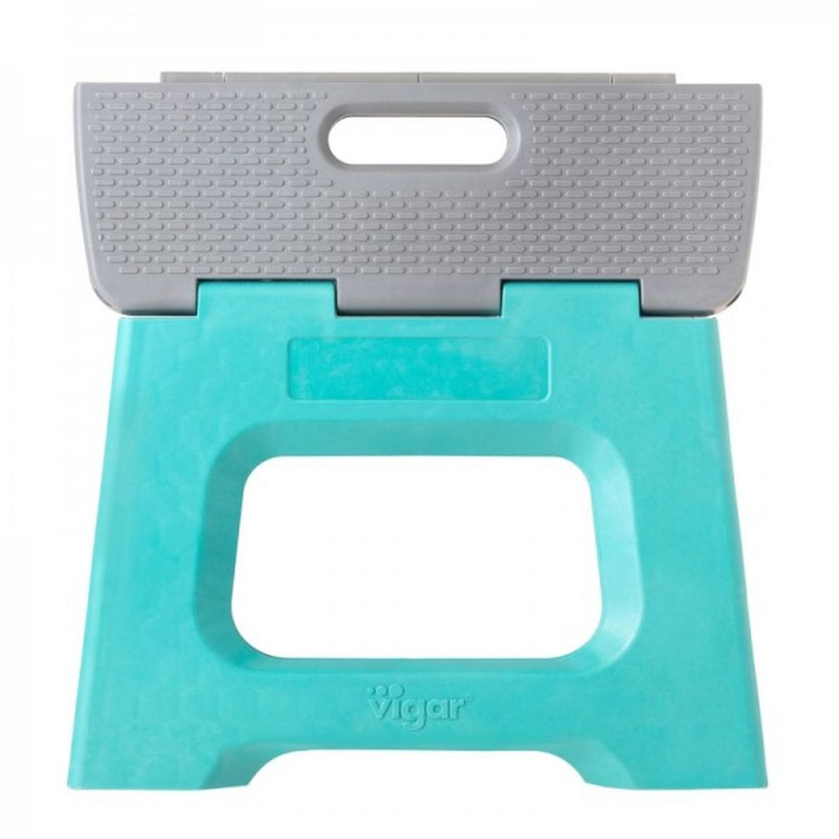 VIGAR Marche pied pliable 27 cm - Turquoise