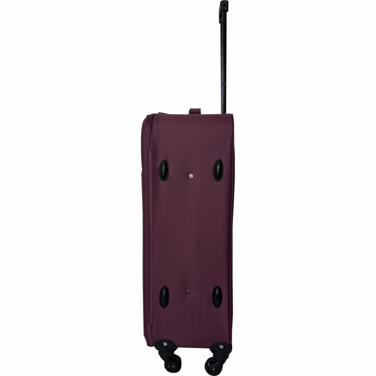 Voir la diapositive 9 : AIRPORT Valise souple 60 cm 4 roues RAIL - rouge bordeaux