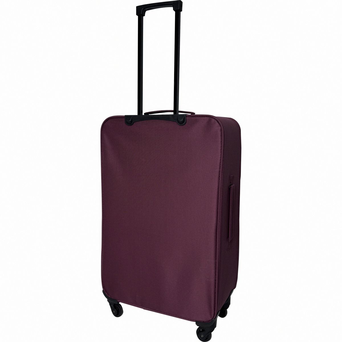 AIRPORT Valise souple 60 cm 4 roues RAIL - rouge bordeaux