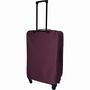 Voir la diapositive 4 : AIRPORT Valise souple 60 cm 4 roues RAIL - rouge bordeaux