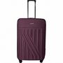 Voir la diapositive 1 : AIRPORT Grande Valise souple 70 cm 4 roues RAIL - rouge bordeaux