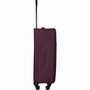 Voir la diapositive 9 : AIRPORT Grande Valise souple 70 cm 4 roues RAIL - rouge bordeaux