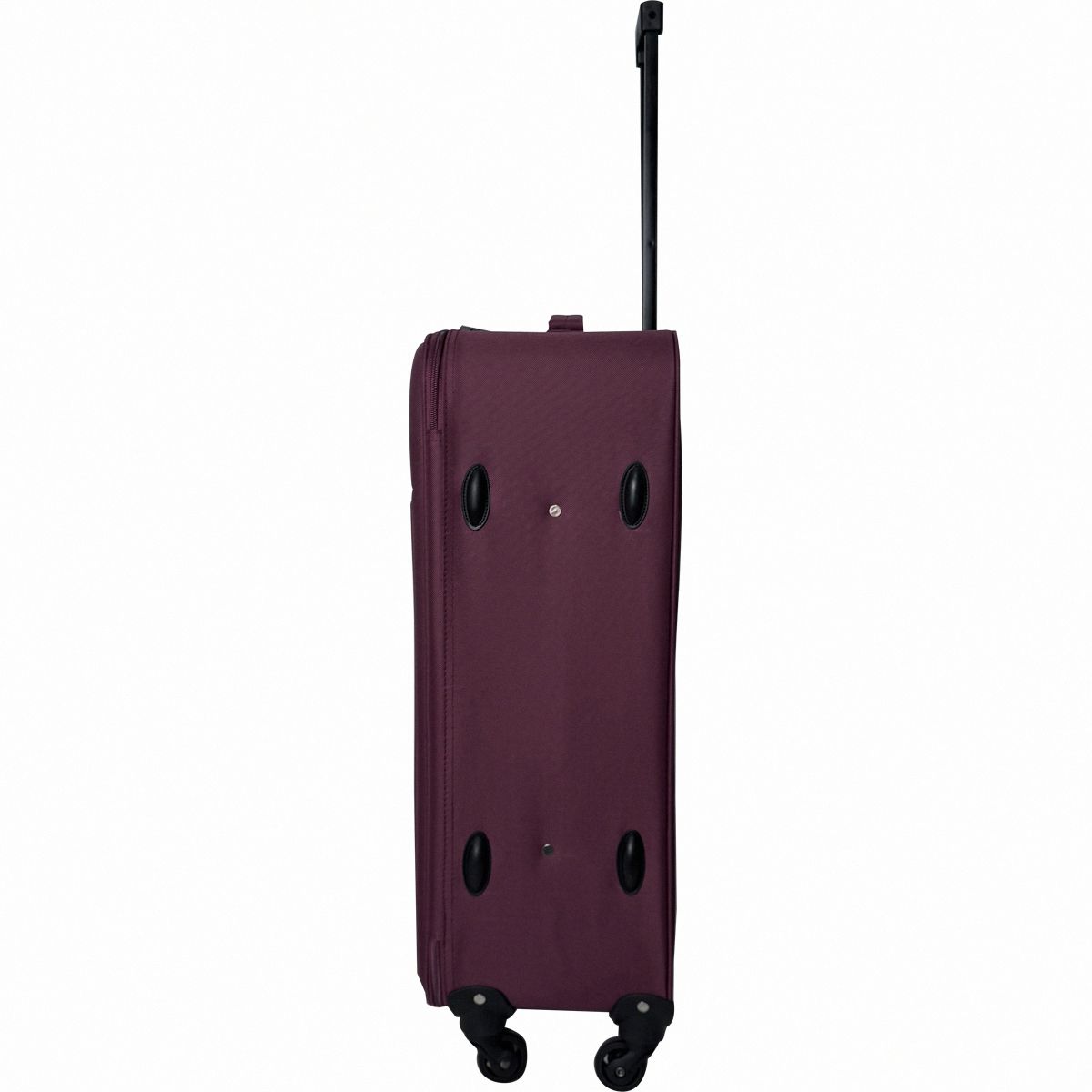 AIRPORT Grande Valise souple 70 cm 4 roues RAIL - rouge bordeaux
