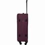 Voir la diapositive 7 : AIRPORT Grande Valise souple 70 cm 4 roues RAIL - rouge bordeaux