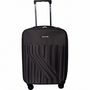 Voir la diapositive 1 : AIRPORT Valise cabine souple 50 cm 4 roues RAIL - marron