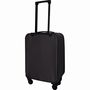 Voir la diapositive 7 : AIRPORT Valise cabine souple 50 cm 4 roues RAIL - marron