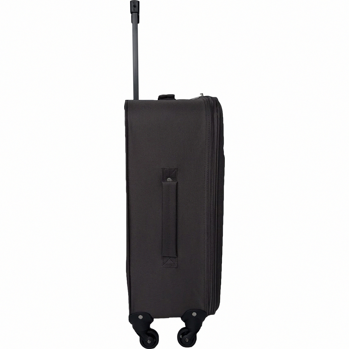 Voir la diapositive 7 : AIRPORT Grande Valise souple 70 cm 4 roues RAIL - marron