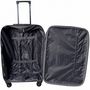 Voir la diapositive 6 : AIRPORT Grande Valise souple 70 cm 4 roues RAIL - marron