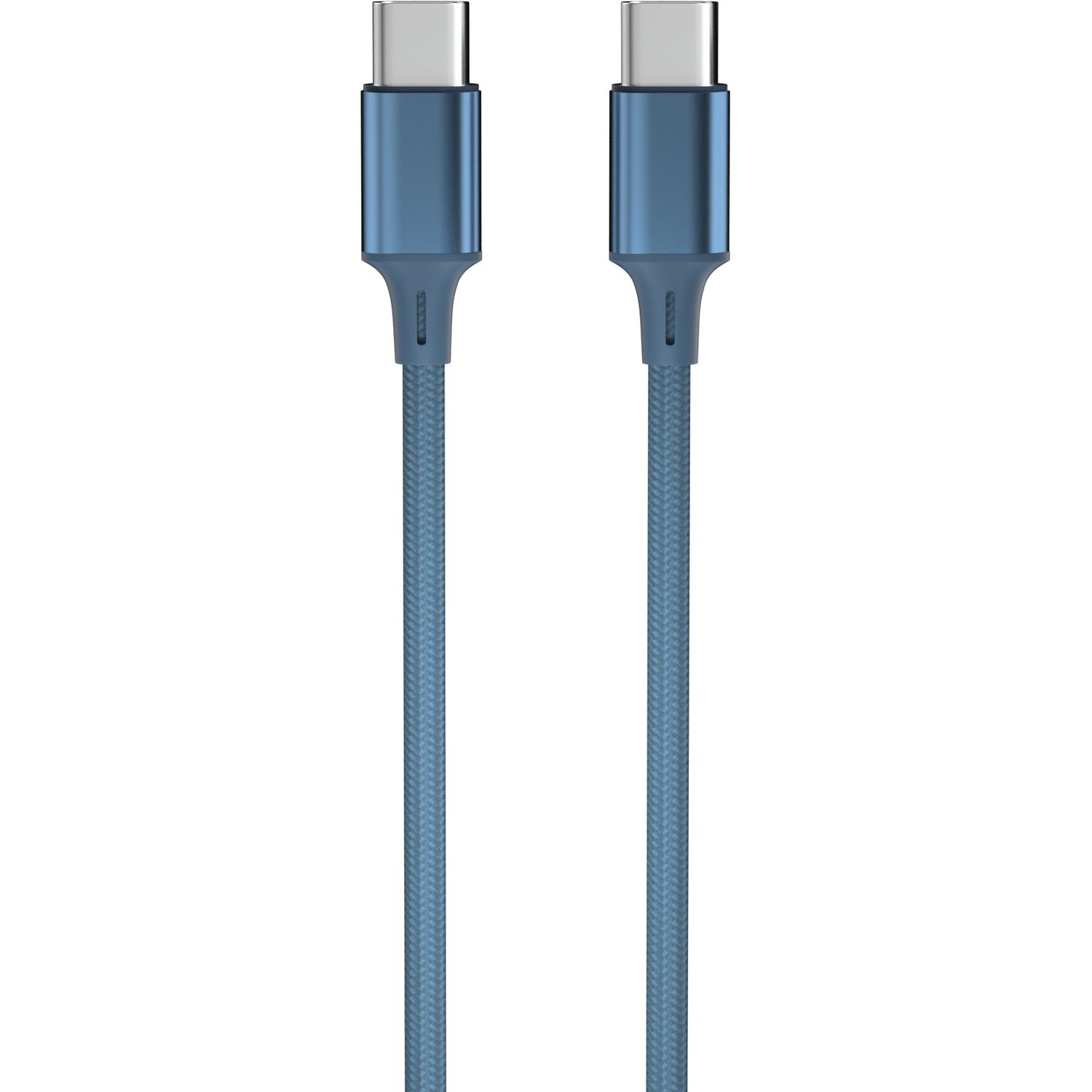 Voir la diapositive 3 : QILIVE Câble de charge USB C/USB C 2m - Bleu