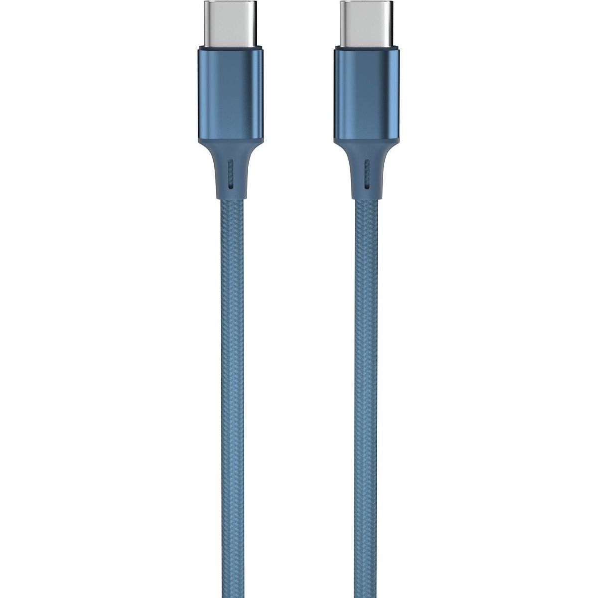 QILIVE Câble de charge USB C/USB C 2m - Bleu