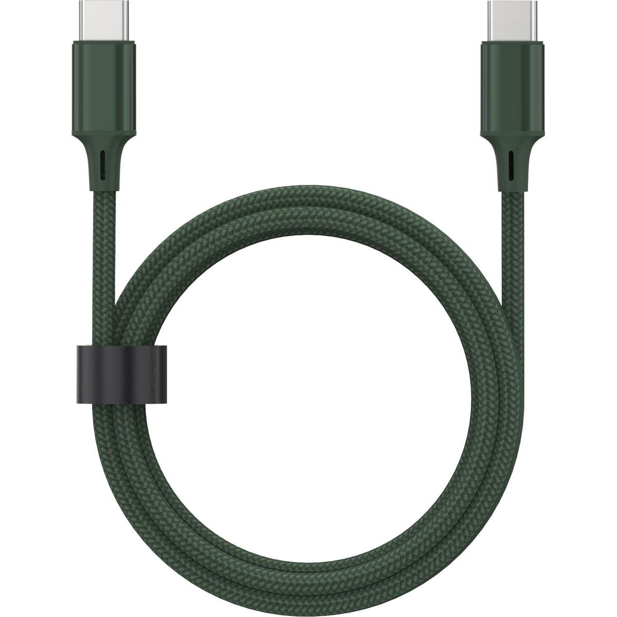 QILIVE Câble de charge USB C/USB C 2m - Vert