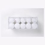 ACTUEL Lot de 20 boules de neige 3,8 cm