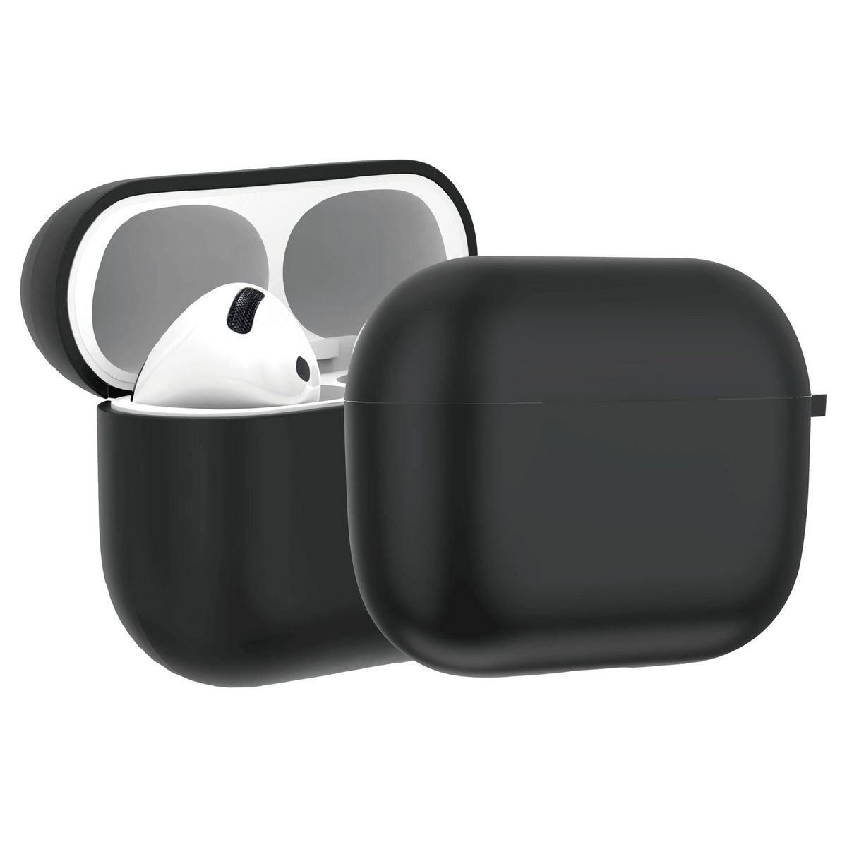 QILIVE Coque pour Apple Airpods 4 - Noir
