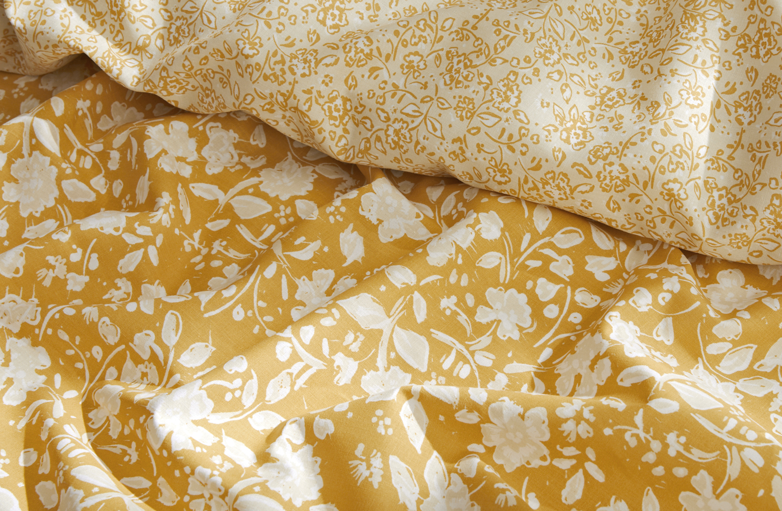 Voir la diapositive 2 : Parure housse de couette en coton 52 fils imprimé ILA