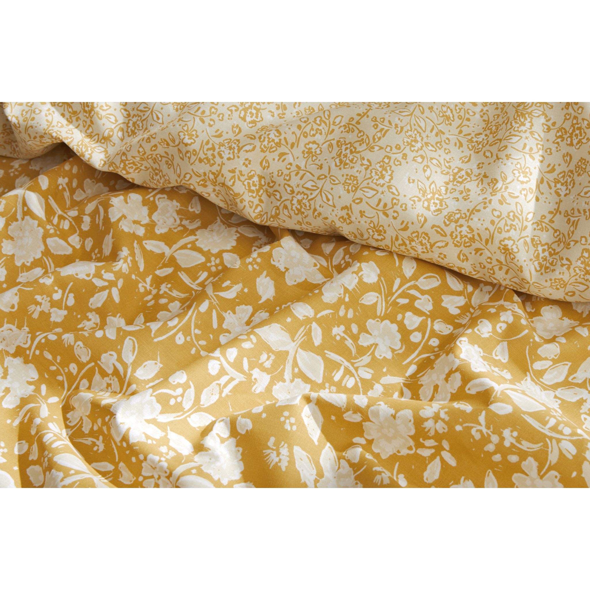 Voir la diapositive 2 : Parure housse de couette en coton 52 fils imprimé ILA