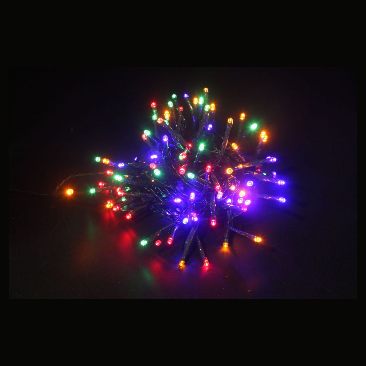 ACTUEL Guirlande Solaire 100 LED Multicolore 10.9 m