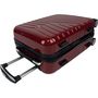 Voir la diapositive 3 : AIRPORT Valise cabine rigide 55 cm 8 roues WAVY POP - rouge