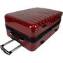 Voir la diapositive 3 : AIRPORT Valise rigide 65 cm 8 roues WAVY POP - rouge