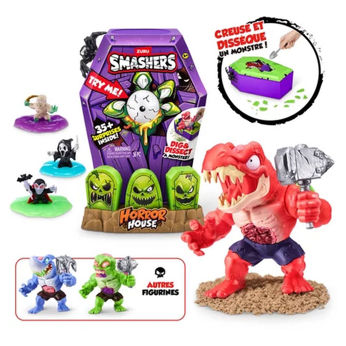 ZURU Mega Maison de l'horreur Smashers