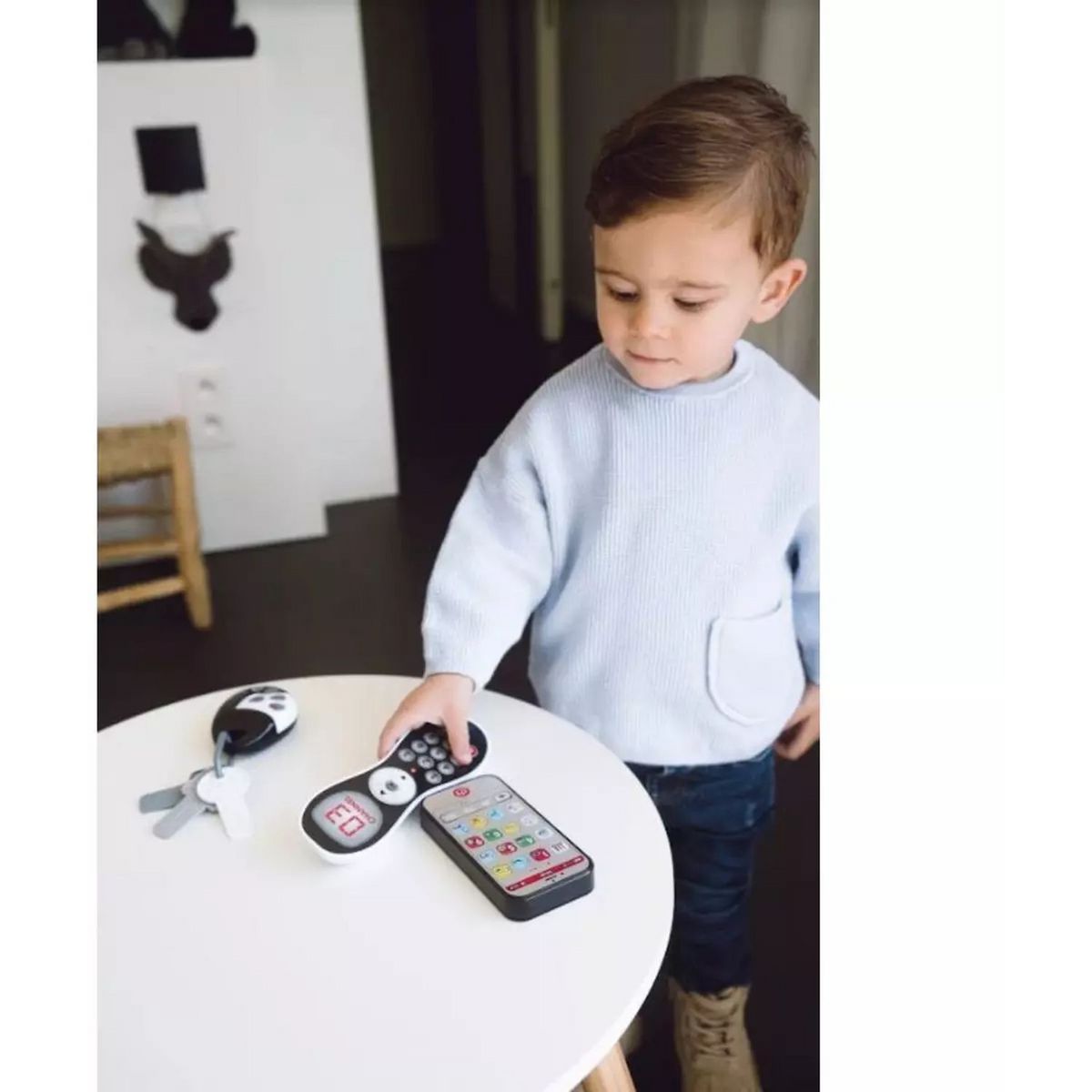 ONE TWO FUN Coffret Trio Clés, Télécommande et Téléphone