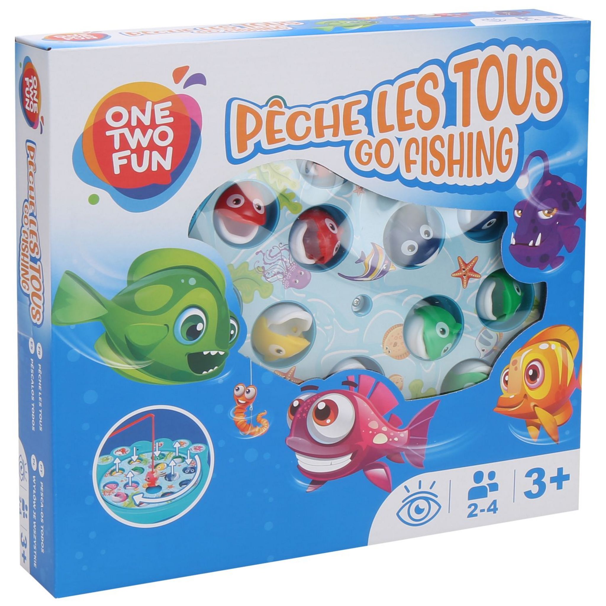 Voir la diapositive 4 : ONE TWO FUN Jeu Pêche les Tous