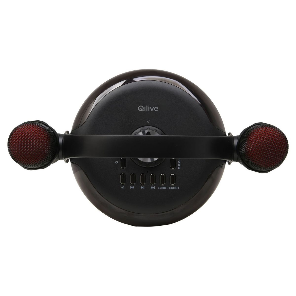 QILIVE Enceinte portable Q1894 Karaoké et Micro - Noir