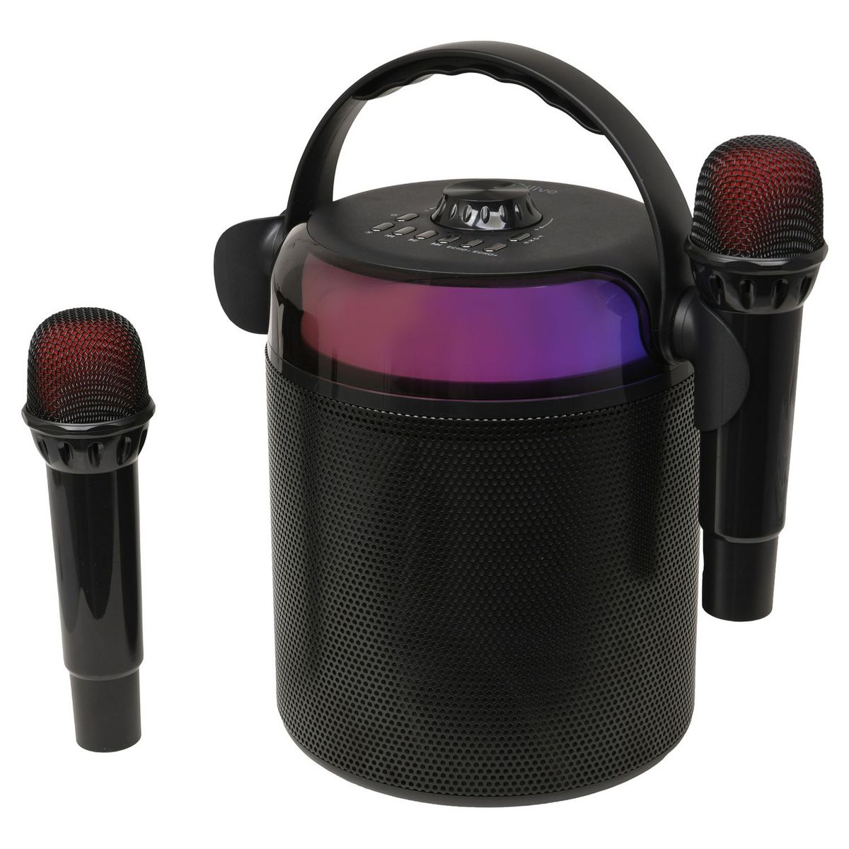 QILIVE Enceinte portable Q1894 Karaoké et Micro - Noir