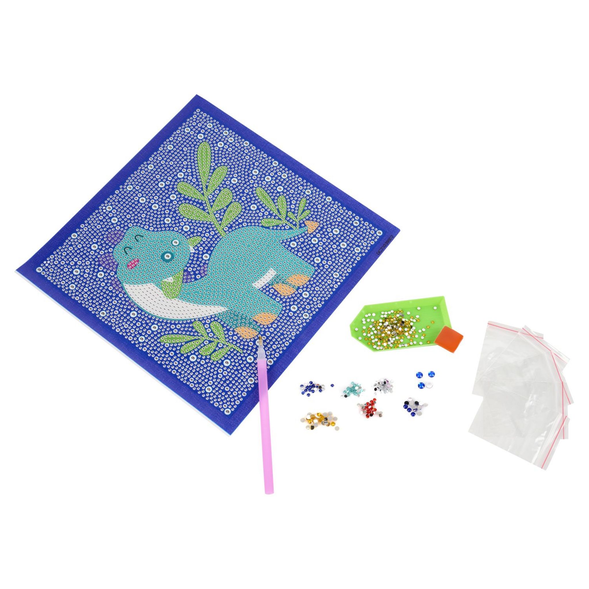 Voir la diapositive 6 : ONE TWO FUN Mon cadre Stickers Diamants