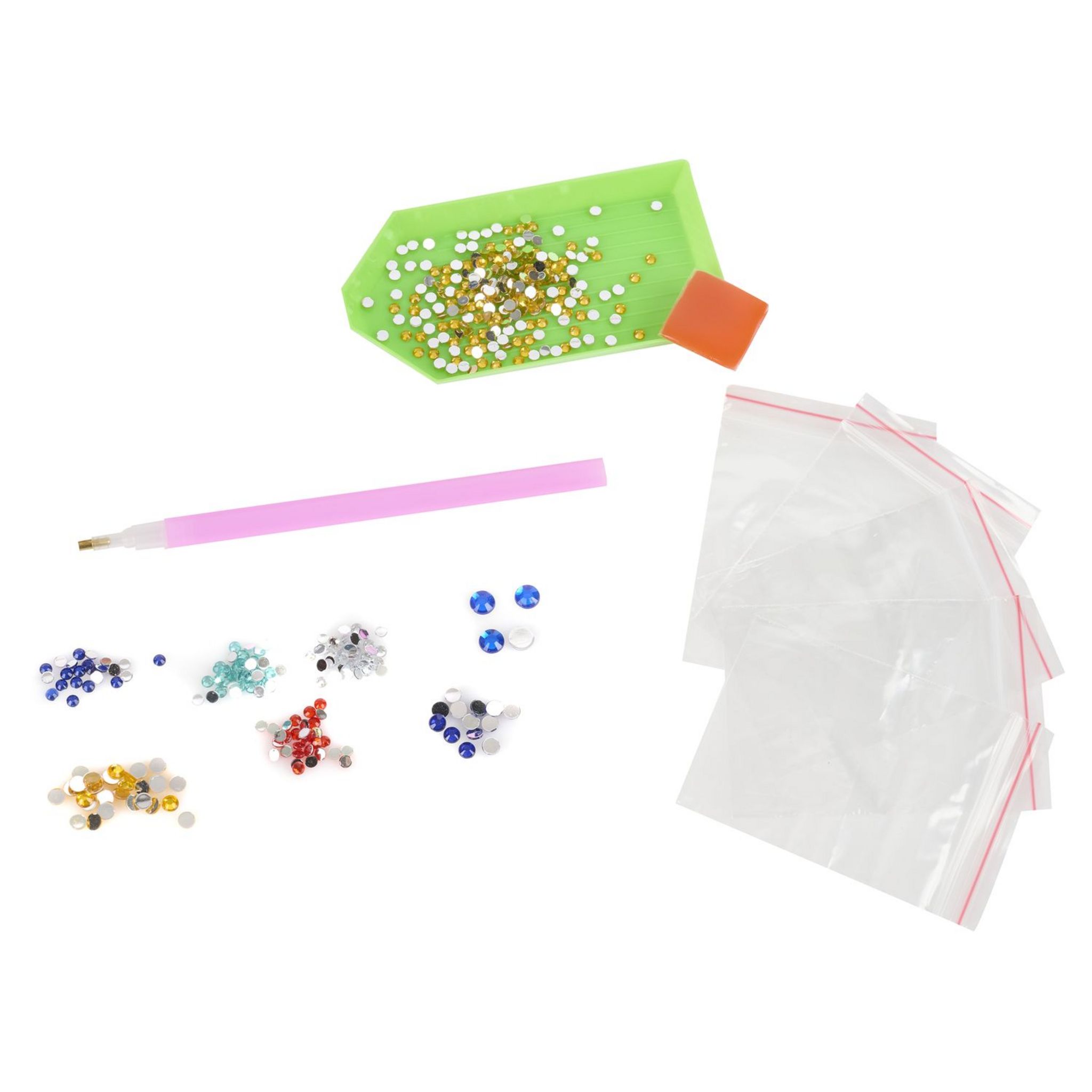 Voir la diapositive 7 : ONE TWO FUN Mon cadre Stickers Diamants