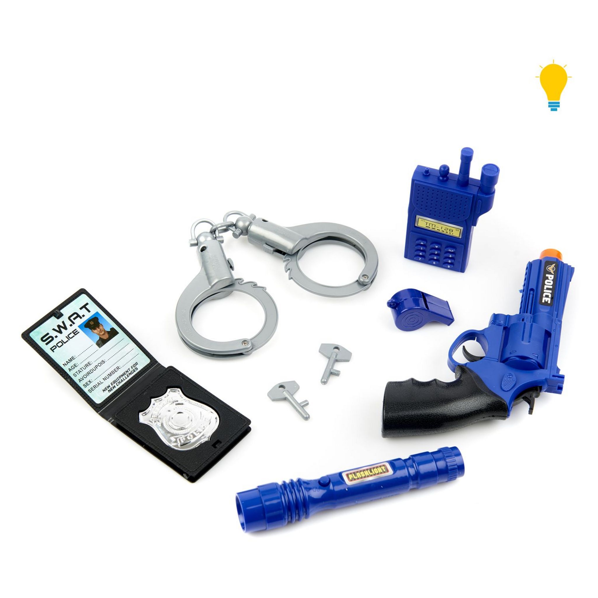 Voir la diapositive 2 : ONE TWO FUN Kit du petit policier