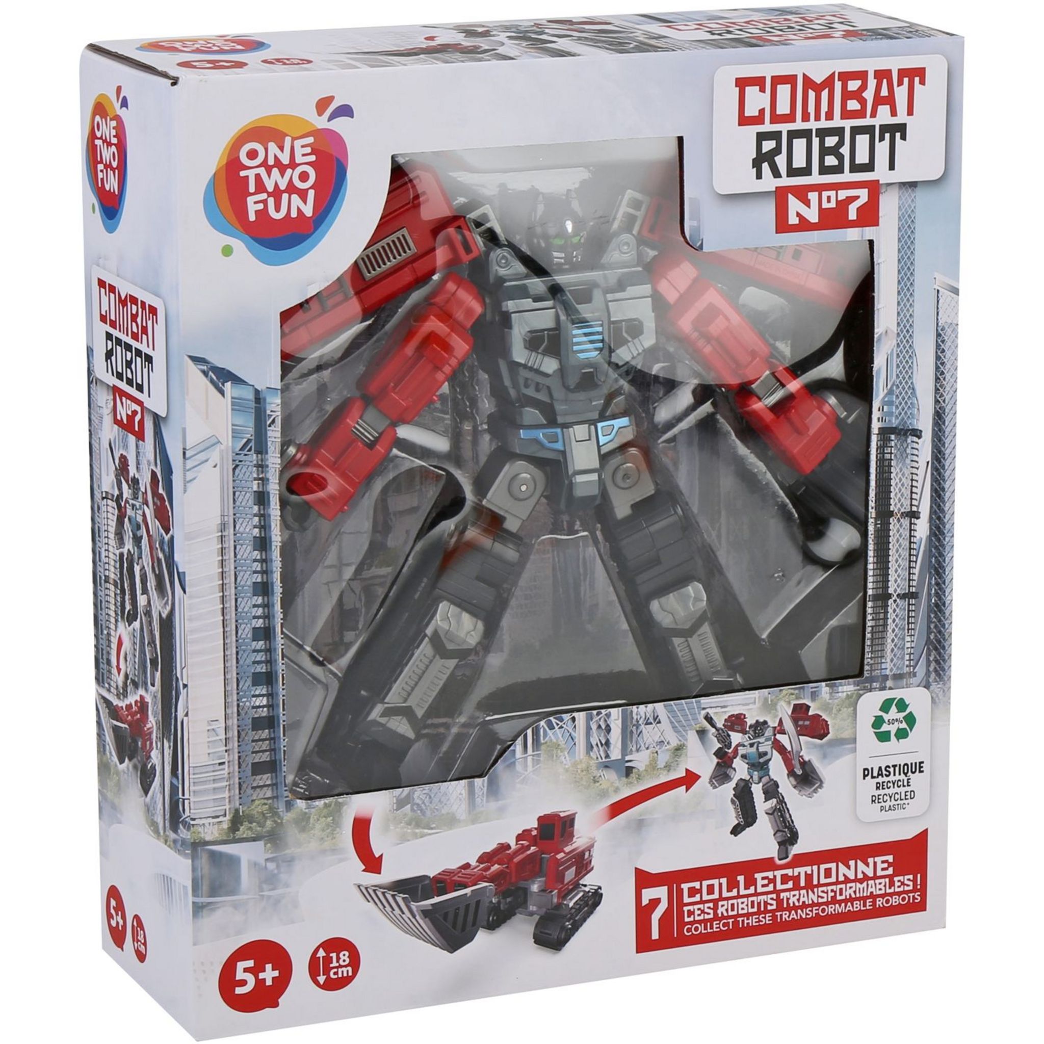 Voir la diapositive 20 : ONE TWO FUN Véhicule transformable en robot