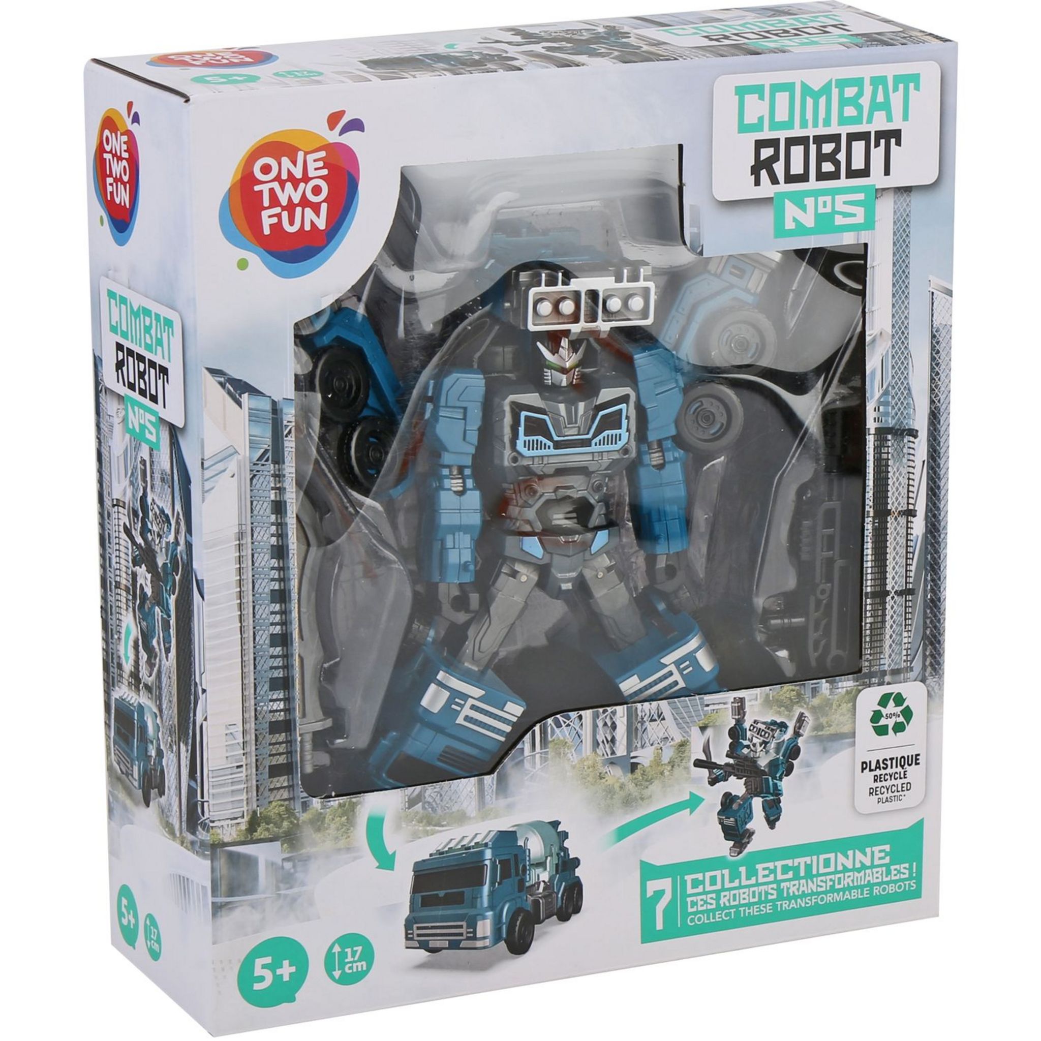 Voir la diapositive 7 : ONE TWO FUN Véhicule transformable en robot