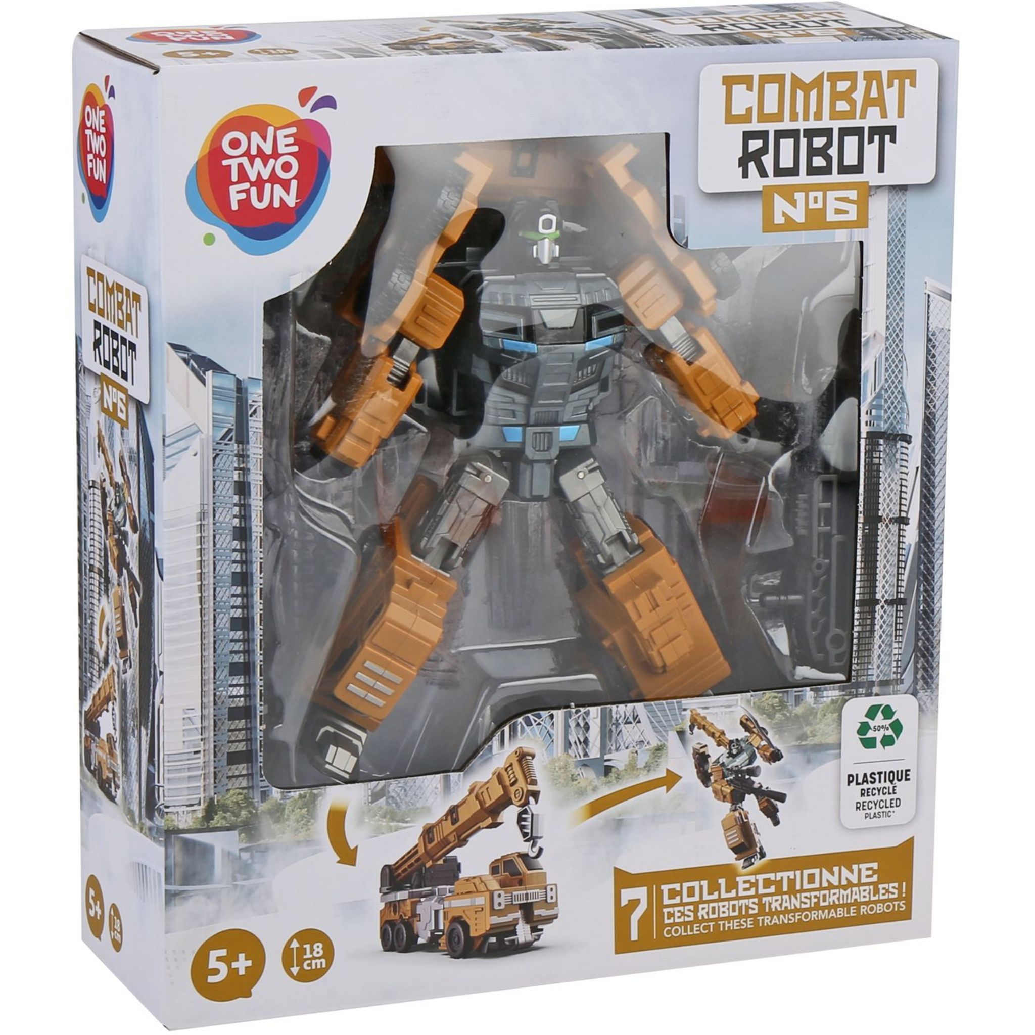 Voir la diapositive 9 : ONE TWO FUN Véhicule transformable en robot