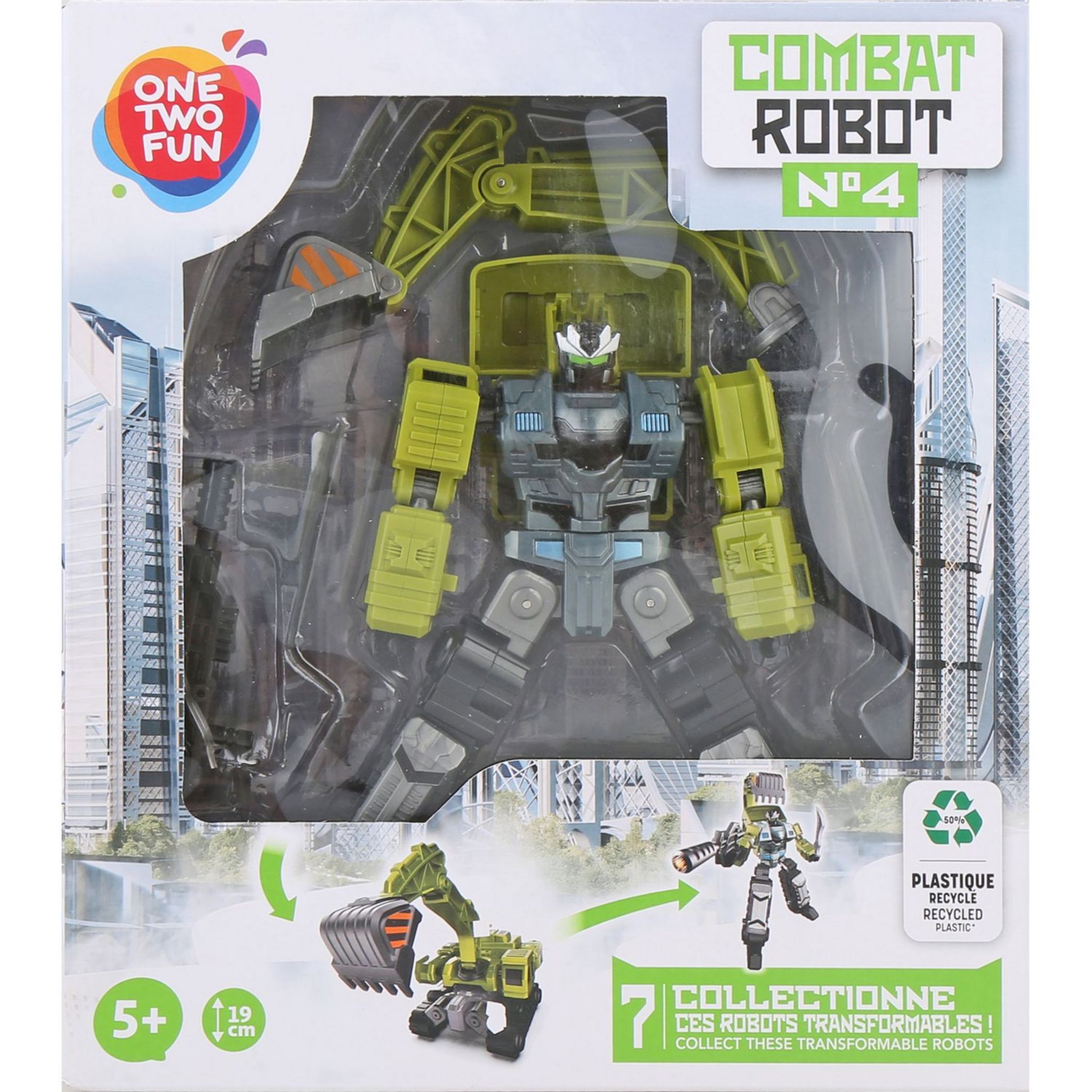 Voir la diapositive 19 : ONE TWO FUN Véhicule transformable en robot