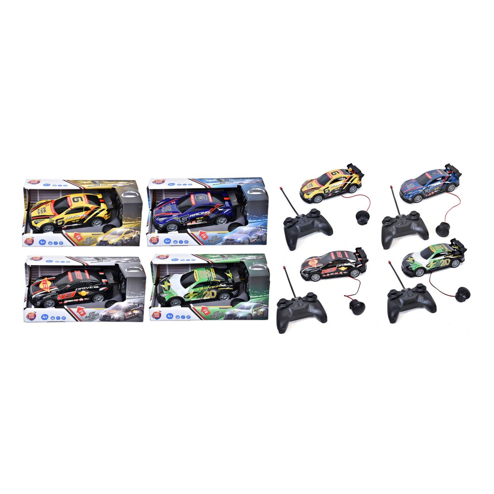 Voir la diapositive 3 : ONE TWO FUN Voiture Racing Car échelle 1/24ème