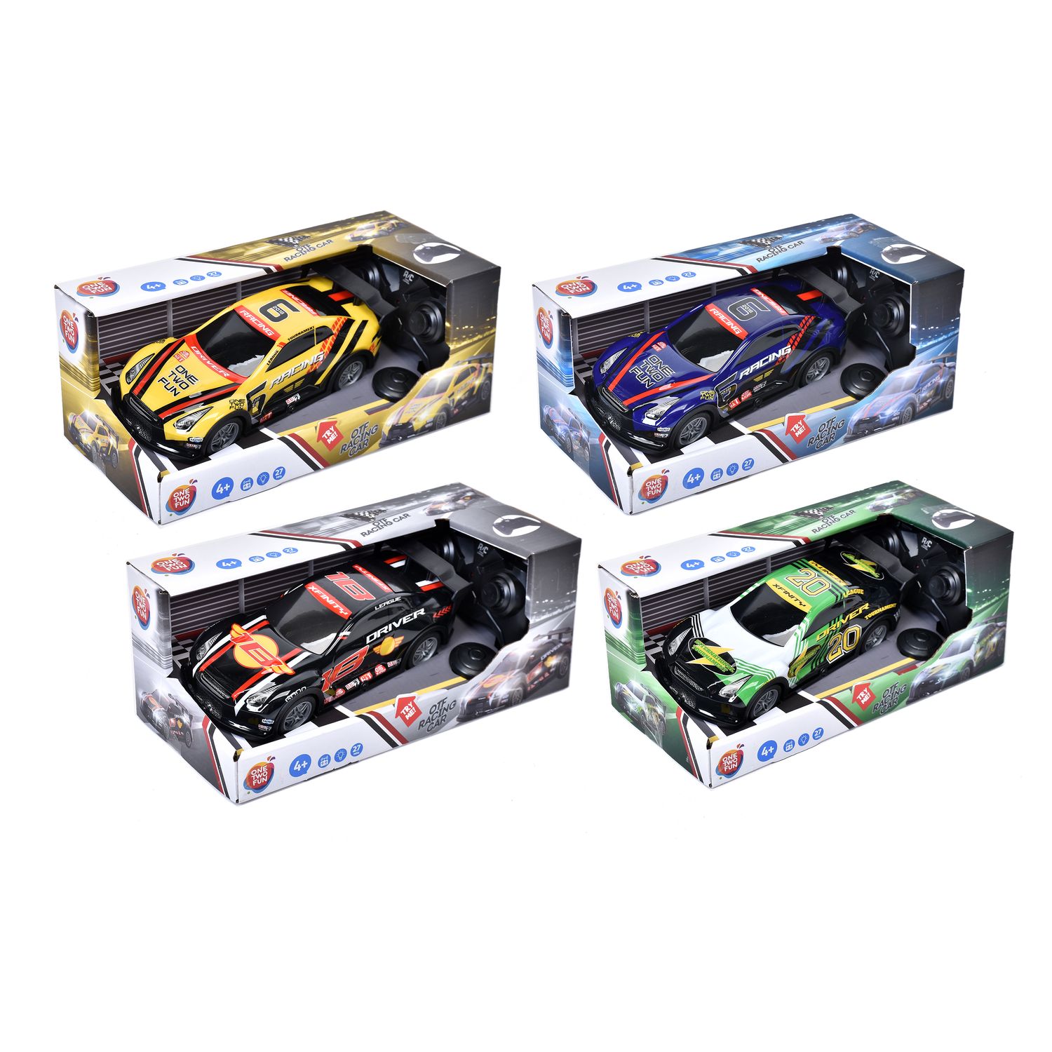 Voir la diapositive 4 : ONE TWO FUN Voiture Racing Car échelle 1/24ème
