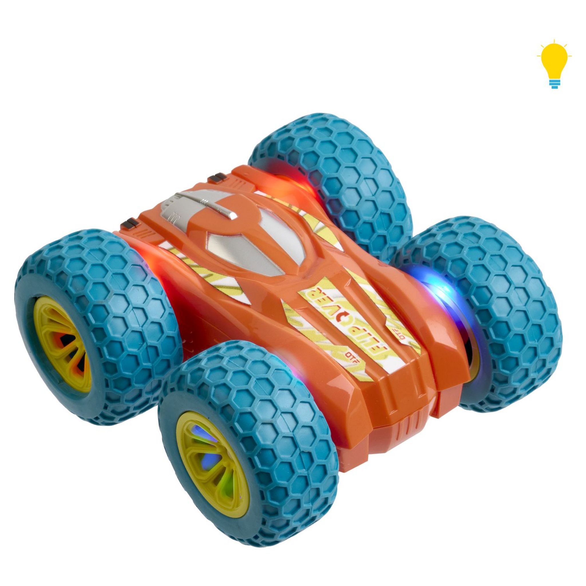 Voir la diapositive 2 : ONE TWO FUN Voiture RC Flip Over 13 cm