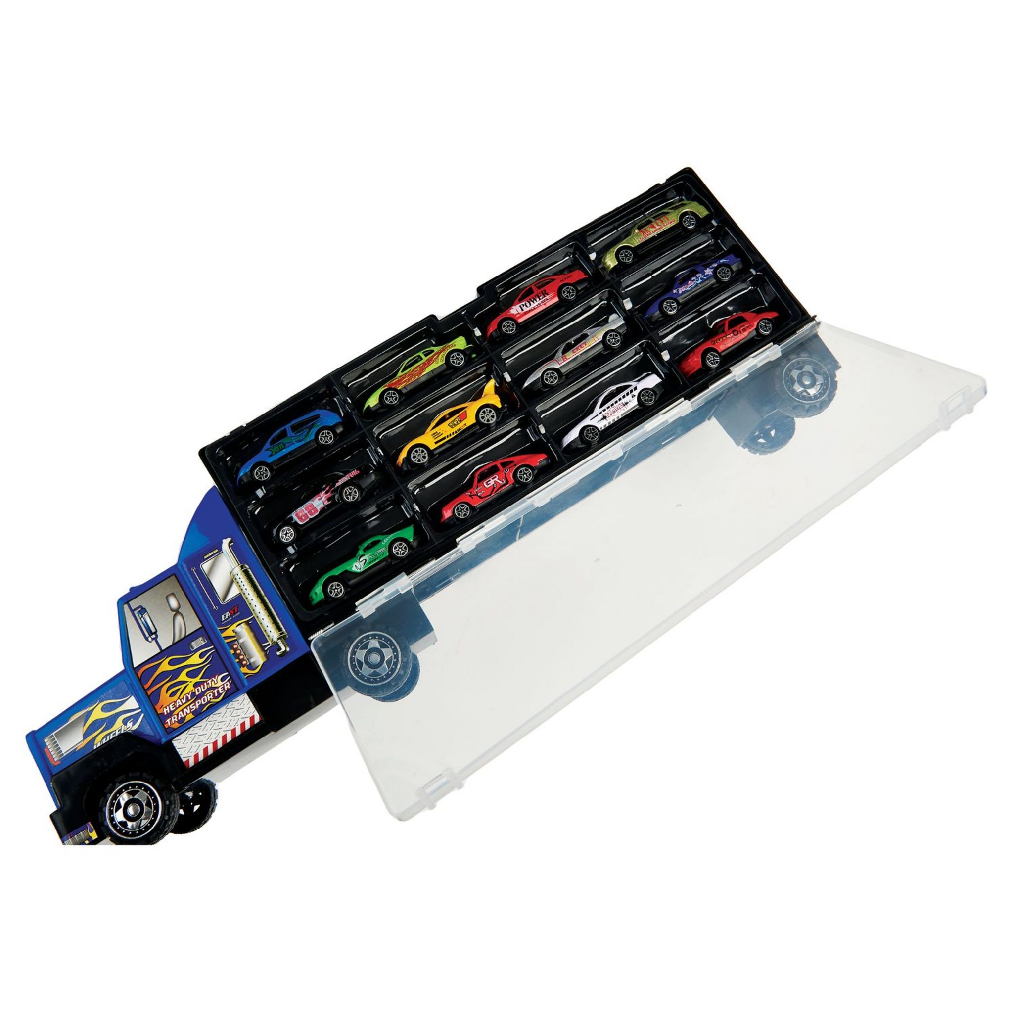 Voir la diapositive 4 : ONE TWO FUN Camion valisette de transport de véhicules