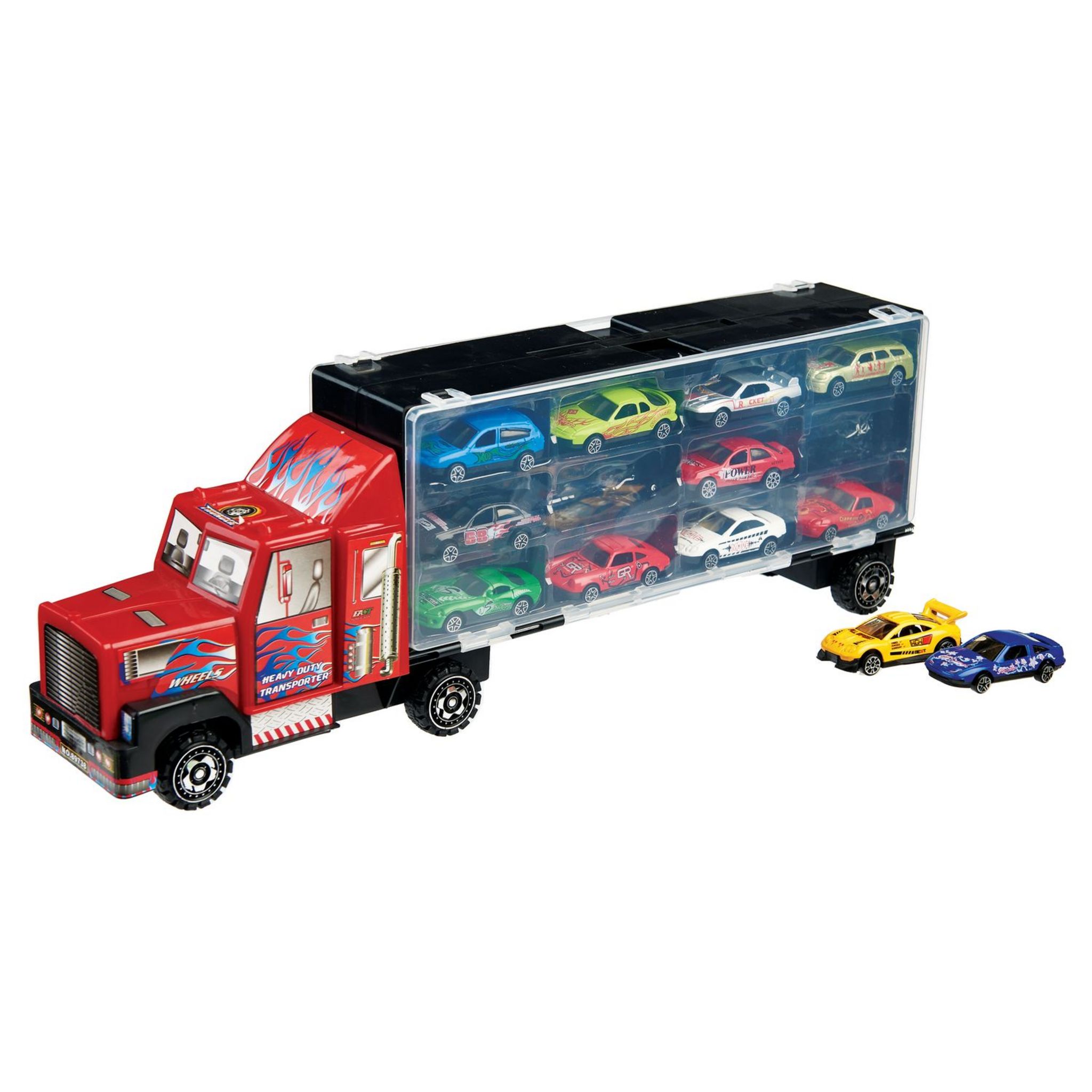 Voir la diapositive 3 : ONE TWO FUN Camion valisette de transport de véhicules