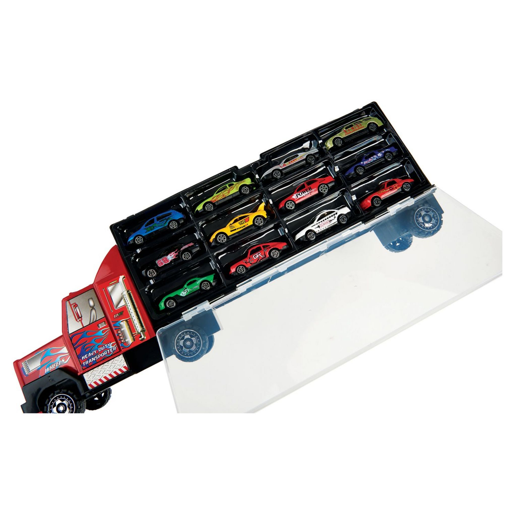 Voir la diapositive 8 : ONE TWO FUN Camion valisette de transport de véhicules