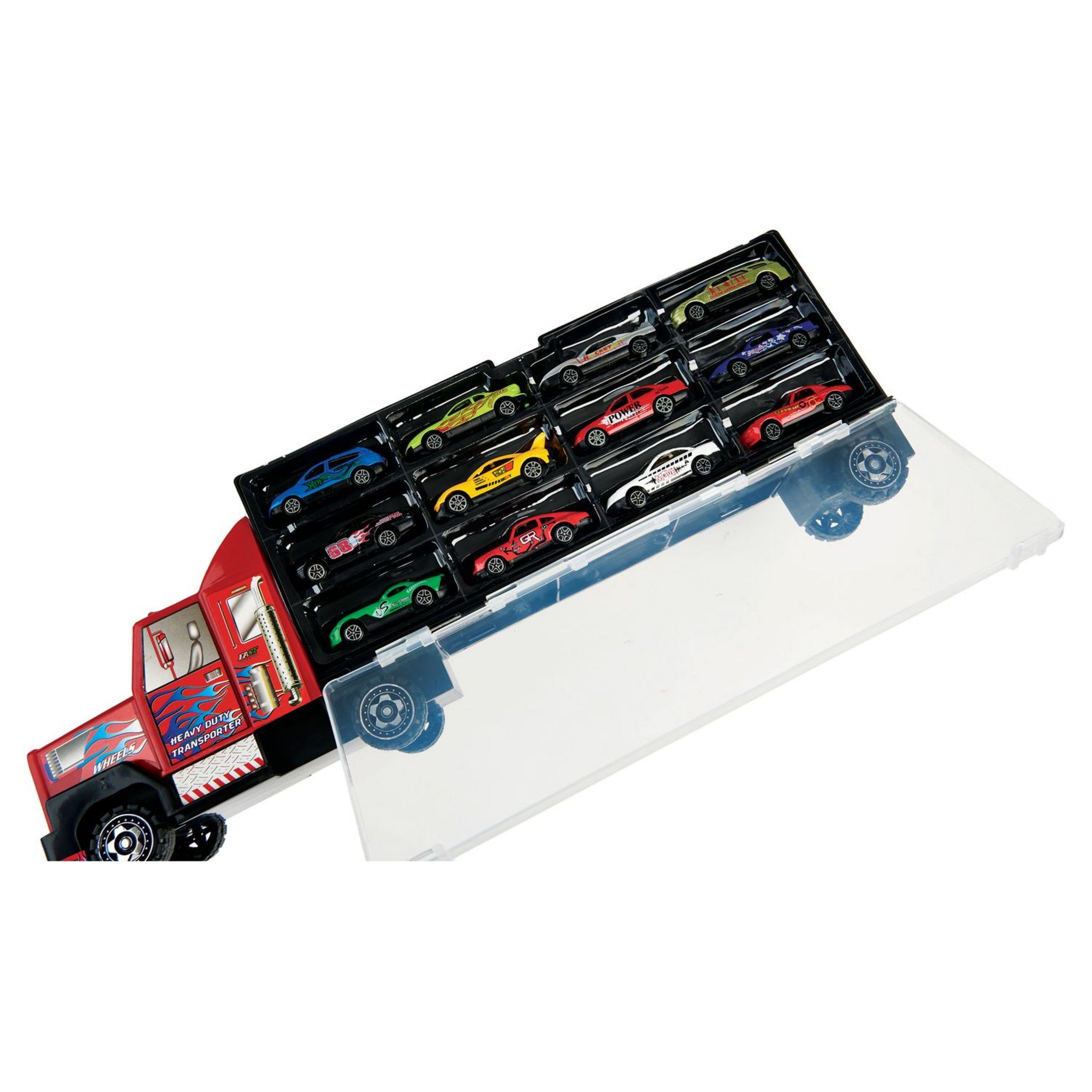 Voir la diapositive 9 : ONE TWO FUN Camion valisette de transport de véhicules