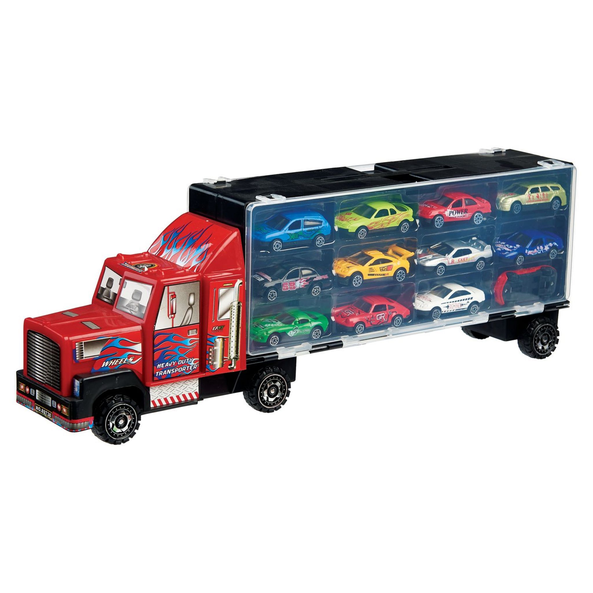 Voir la diapositive 6 : ONE TWO FUN Camion valisette de transport de véhicules