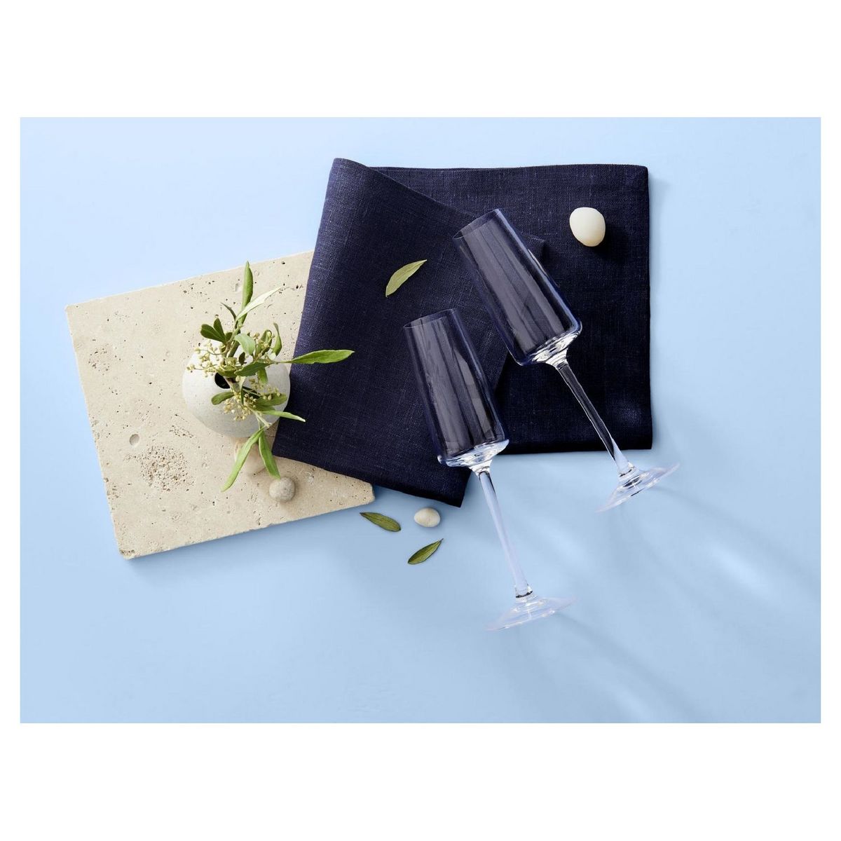 COUZON Set de 2 verres à Champagne