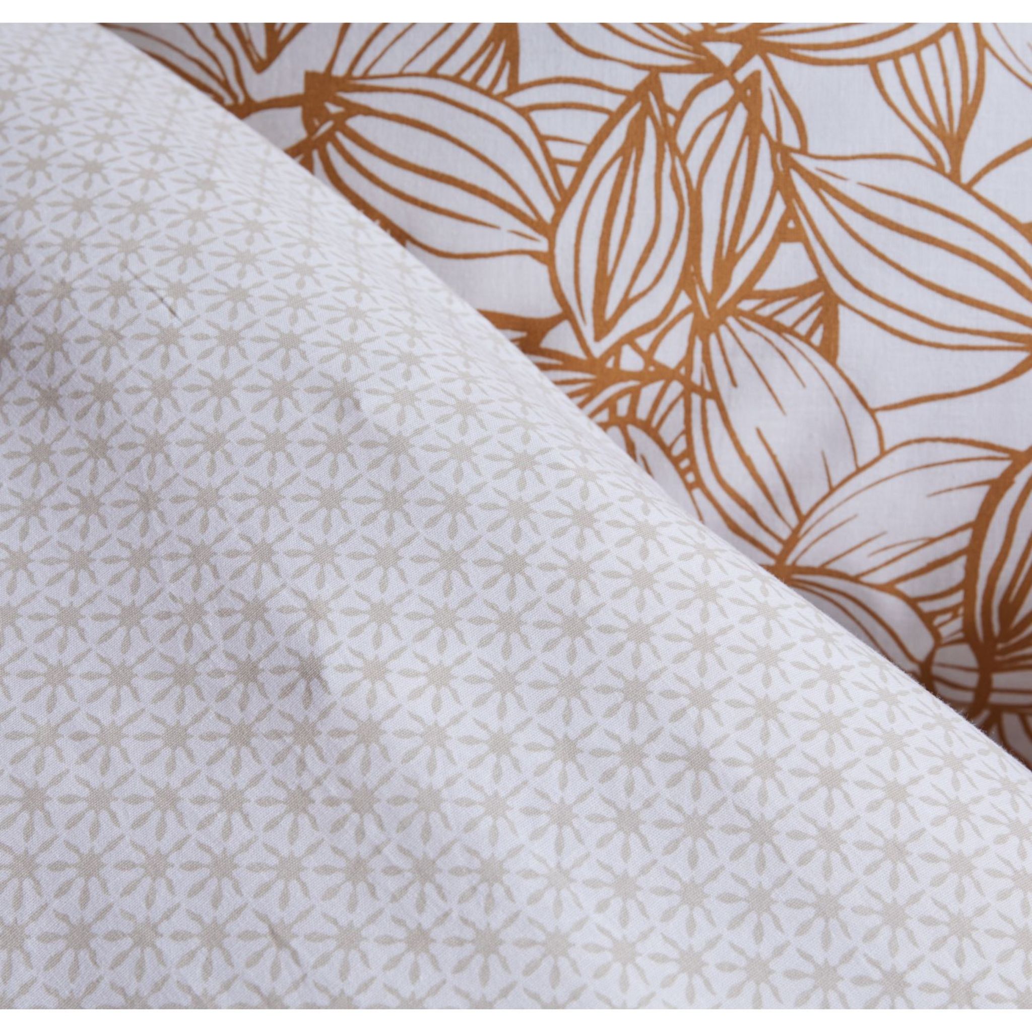 Voir la diapositive 2 : ACTUEL Parure housse de couette en coton 52 fils Bio SYMPHONIE