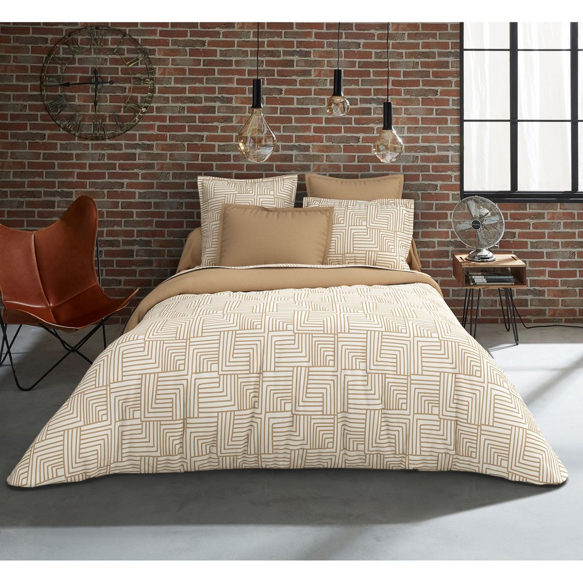 ACTUEL Parure en polycoton recyclée GILIAN