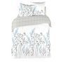 Voir la diapositive 2 : Parure housse de couette en coton 51 fils imprimé NAOMIE